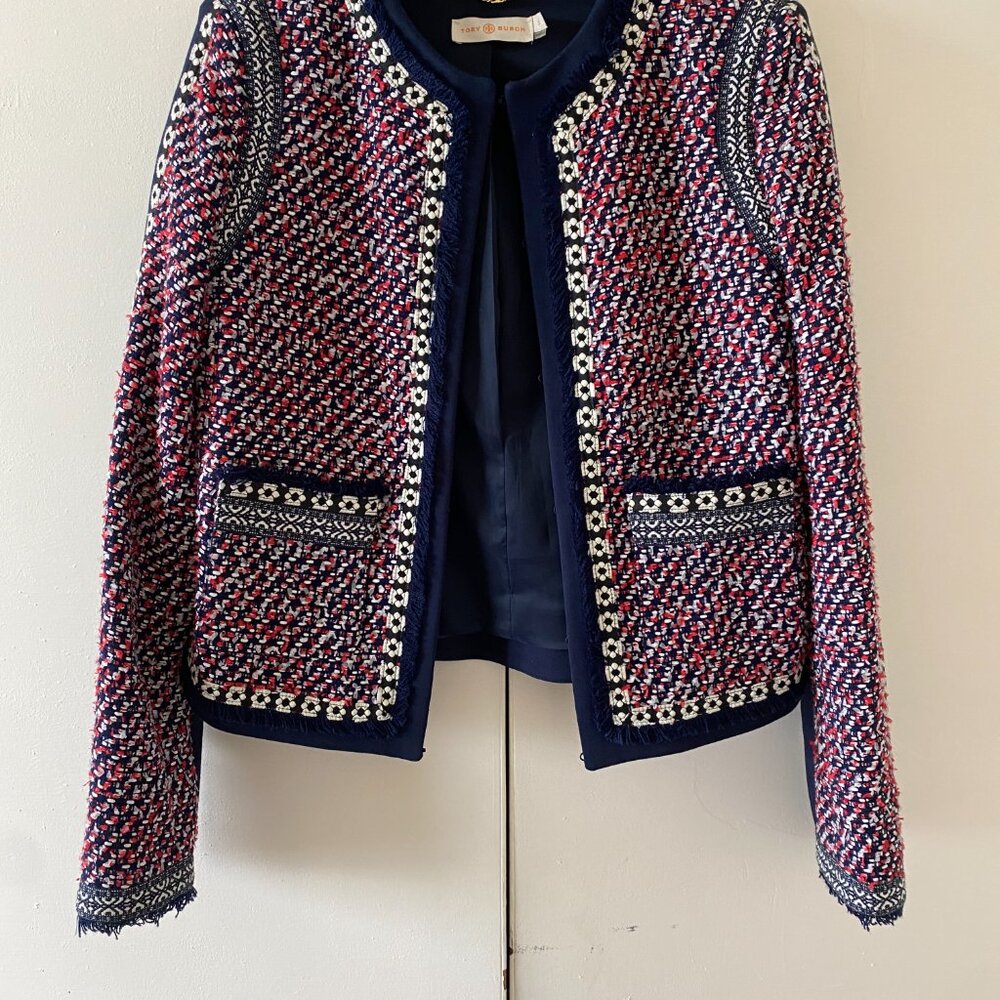 Tory Burch Tweed Jacket, Size 2